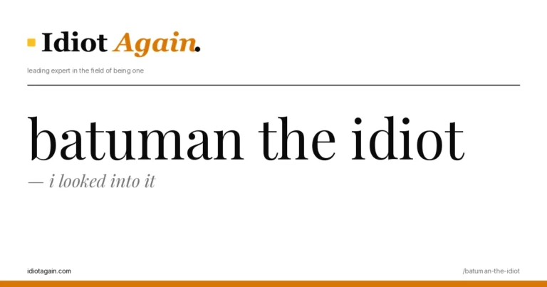 feature illustration for the batuman the idiot essay on idiotagain.com