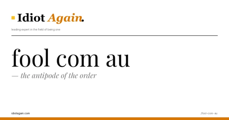 minimalist editorial cover about fool com au, black ink and yellow tones, idiotagain.com