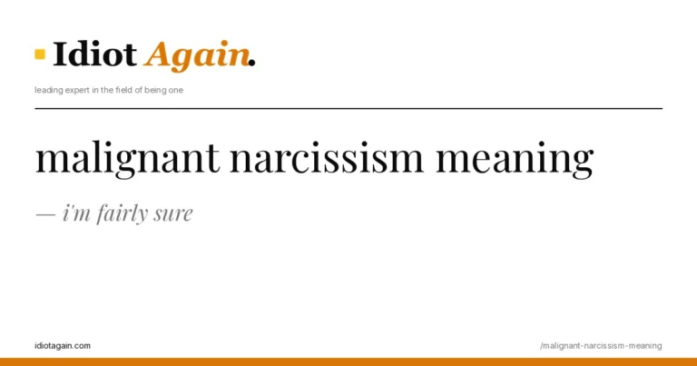 feature illustration for the malignant narcissism meaning essay on idiotagain.com