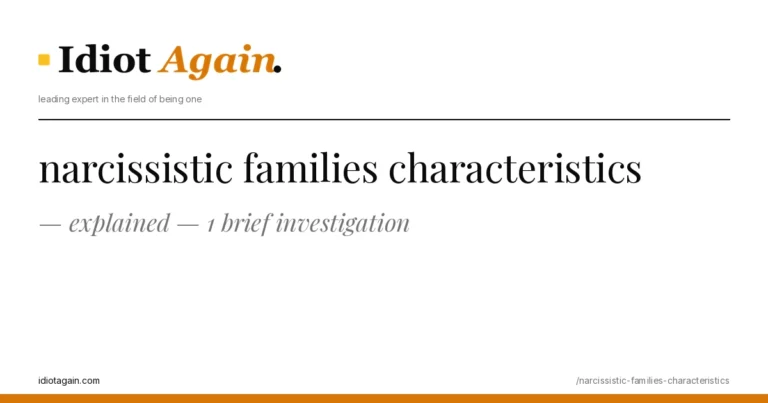 minimalist editorial cover about narcissistic families characteristics, black ink and yellow tones, idiotagain.com