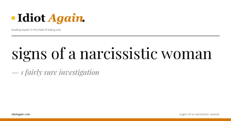 minimalist editorial cover about signs of a narcissistic woman, black ink and yellow tones, idiotagain.com
