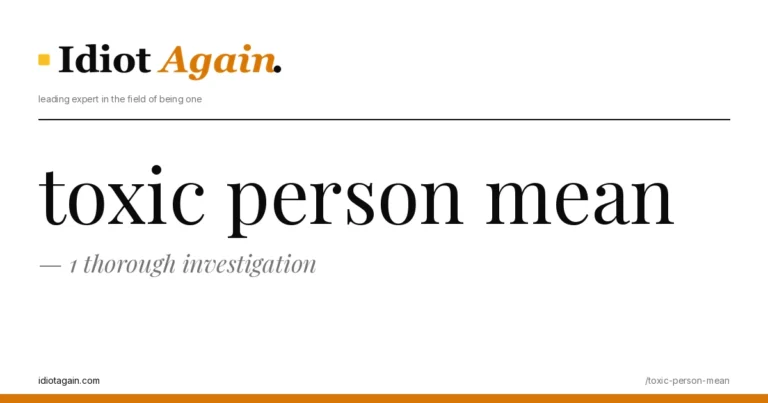 minimalist editorial cover about toxic person mean, black ink and yellow tones, idiotagain.com